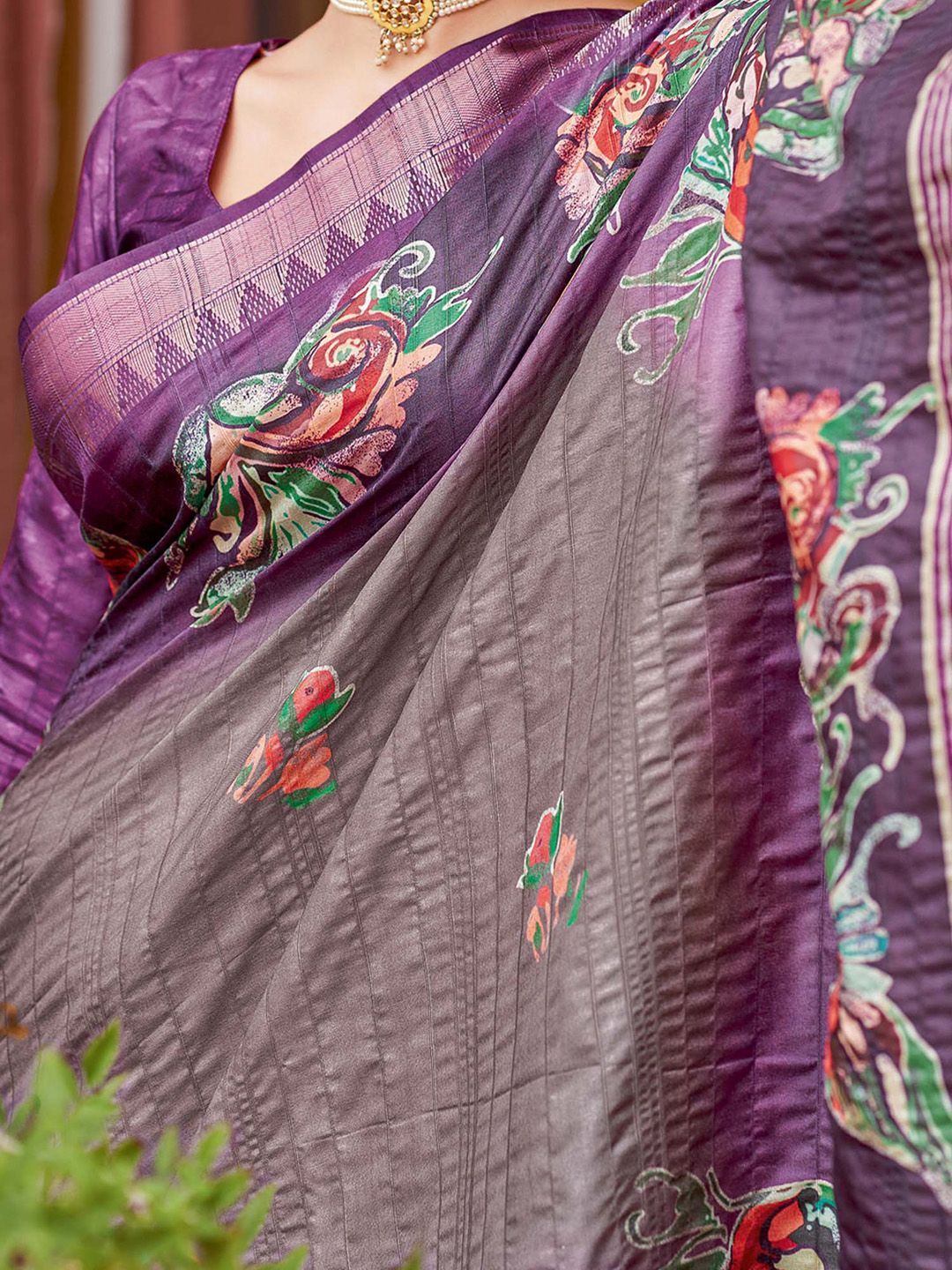 Rajgharana Kalamkari Woven Design Saree - Varnika Edition